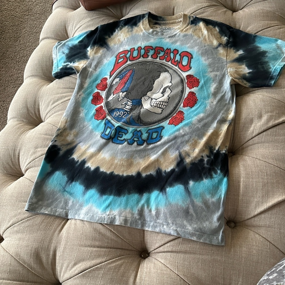Liquid Blue Buffalo Dead Tie-Dye T-Shirt